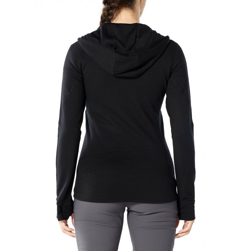Icebreaker Quantum II Long Sleeve Zip Hood - Dámsky Kabát | Hardloop