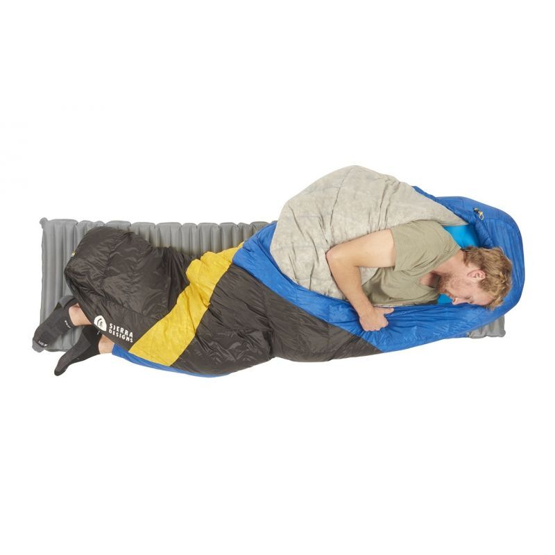 Sierra Designs Cloud 35 grados DriDown saco de dormir ultraligero sin  cremallera para mochileros y camping