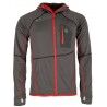 Whales Grey / Orange Red