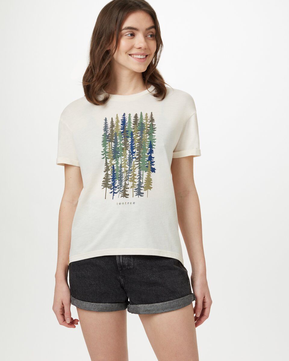 Tentree Spruced Up Relaxed - T-paita - Naiset