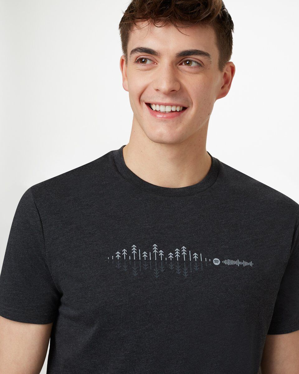 Tentree Sound Wave Classic - T-Shirt - Uomo