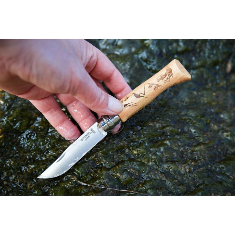 Opinel N°08 Gravure - Mes