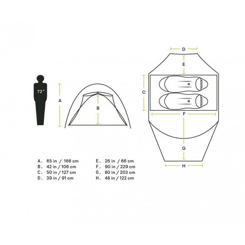 Nemo Dagger Porch 2P - Tent