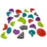 Vewdo Slakers climbing kit (x22 prises d'escalade) - Kit escalade enfant | Hardloop