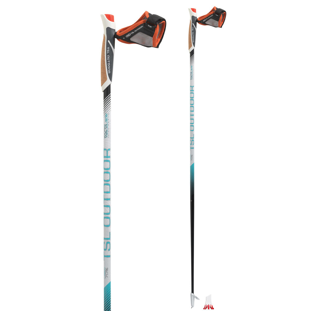 TSL Outdoor Tactil C70 Cork Spike / Crossover - Nordic walking hůlky | Hardloop
