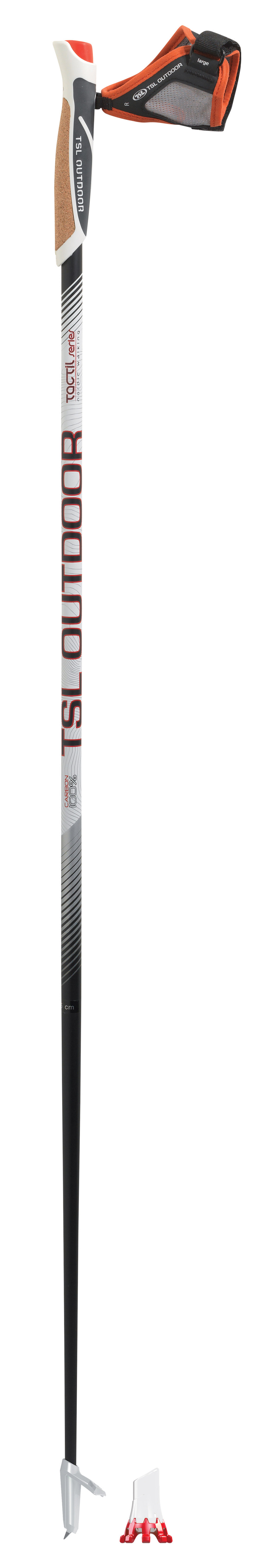 TSL Outdoor Tactil C100 Cork - Spike / Crossover - Nordic walking poles