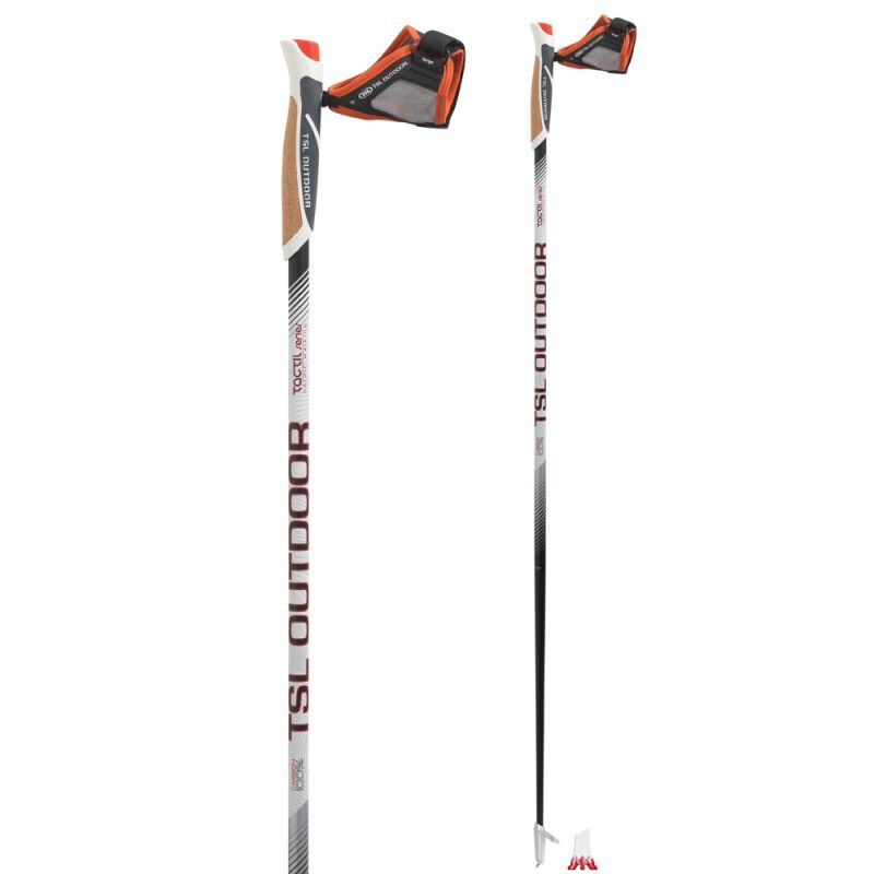 TSL Outdoor Tactil C100 Cork - Spike / Crossover - Nordic walking poles