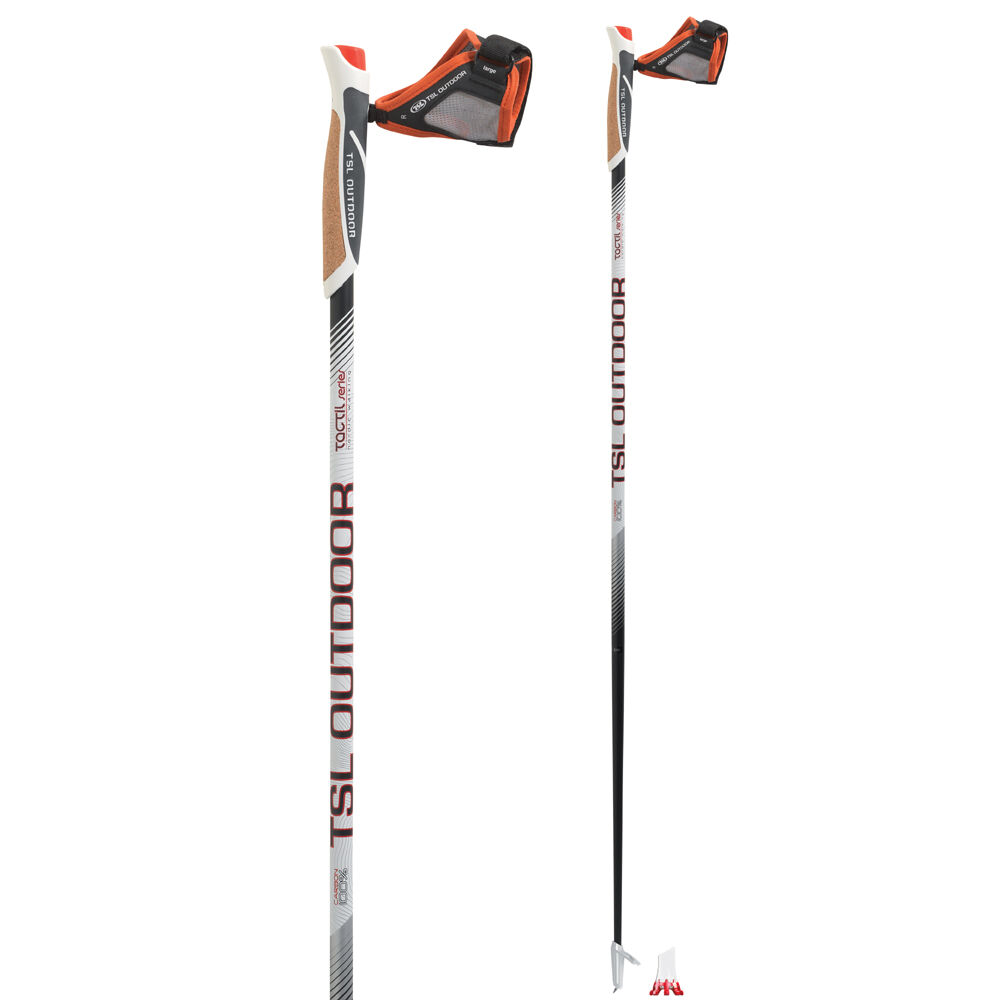 TSL Outdoor Tactil C100 Cork - Spike / Crossover - Bastoncini nordic walking