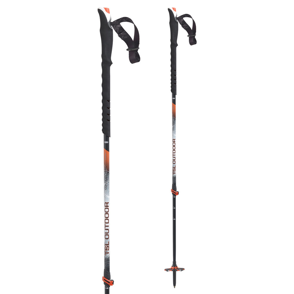 TSL Outdoor Connect Carbon 2 Cross ST - Hiking poles