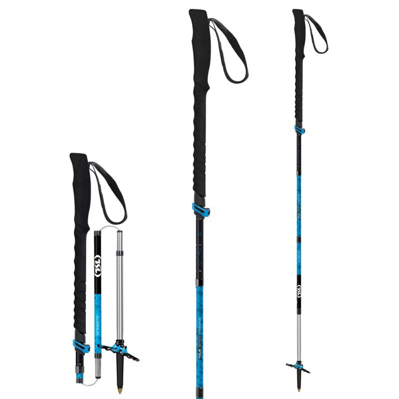 Tour Alu 5 Cross - Bastões de caminhada