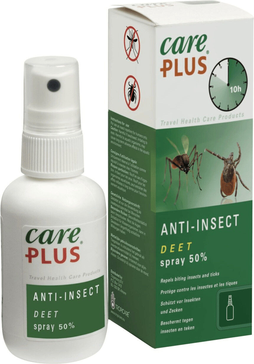 Care Plus Anti-Insect - Deet spray 50% - Protección contra insectos