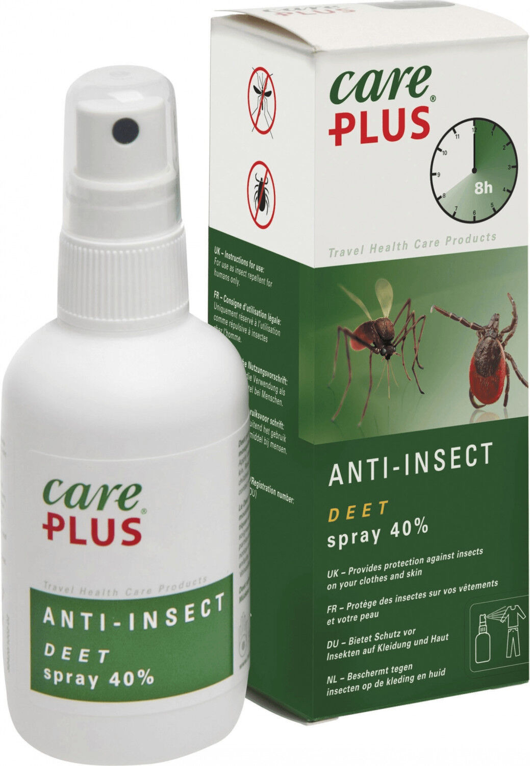 Care Plus Anti-Insect - Deet spray 40% - Protección contra insectos