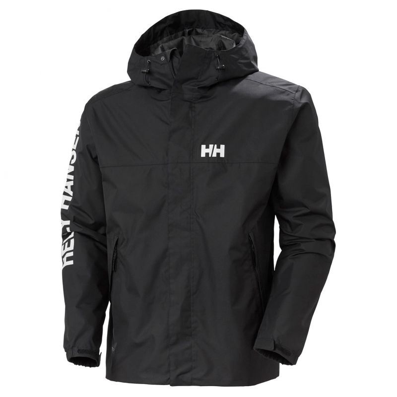 Helly Hansen Giacca Ervik Uomo - Active, Impermeabile HELLY TECH® Protection, Traspirante E Antivento - Cappuccio Regolabile - 5