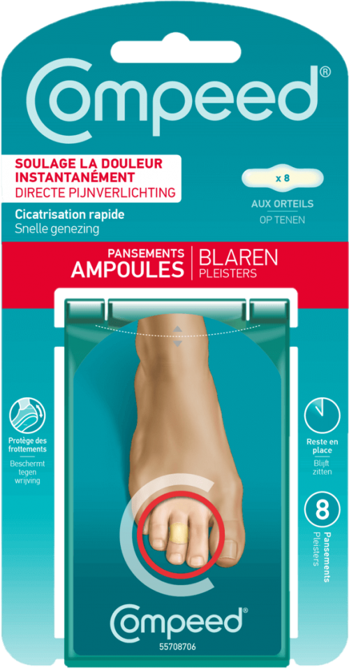 Compeed Blister Plasters (For Toes)