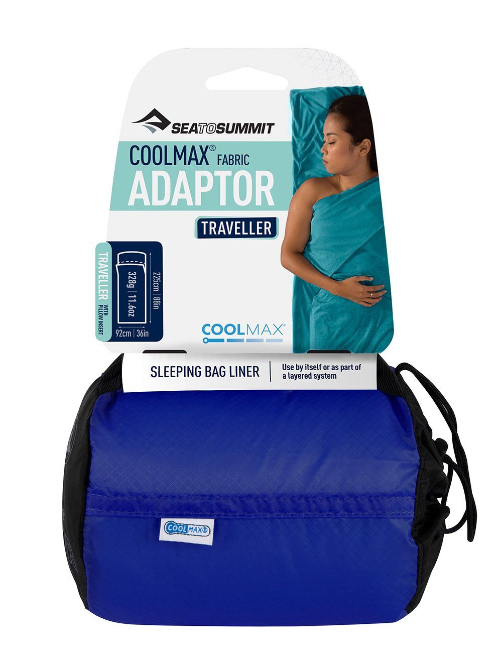 Sea To Summit - Coolmax Adaptor Traveller - Sleeping Bag Liner