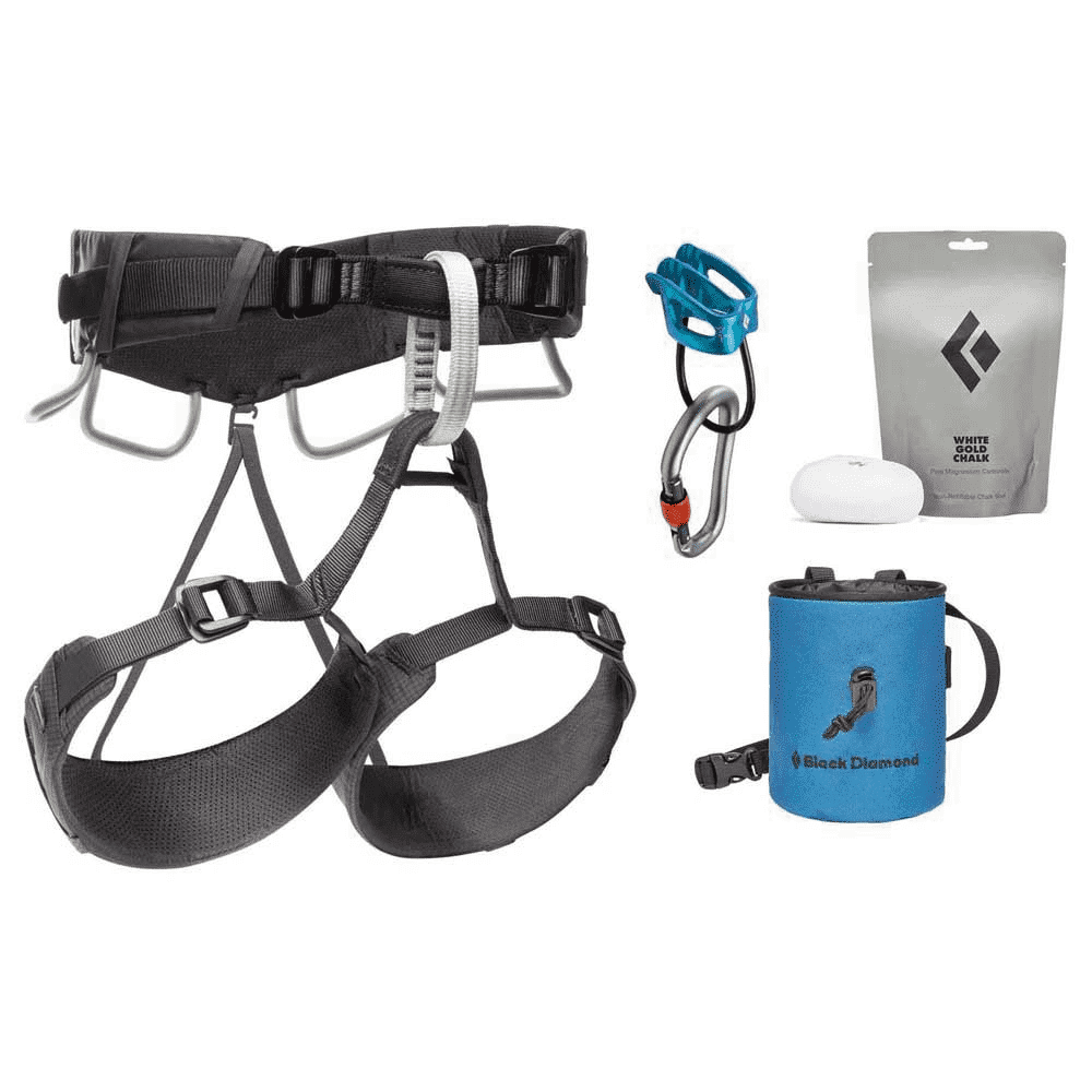 Black Diamond Momentum 4S Harness Package - Imbrago arrampicata