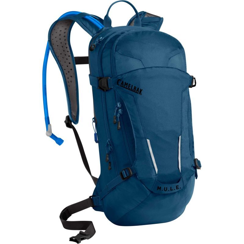 Sac D'hydratation Camelbak Mule D2 - 4 Poches - Idéal Rando, Vélo, Trek - Noir