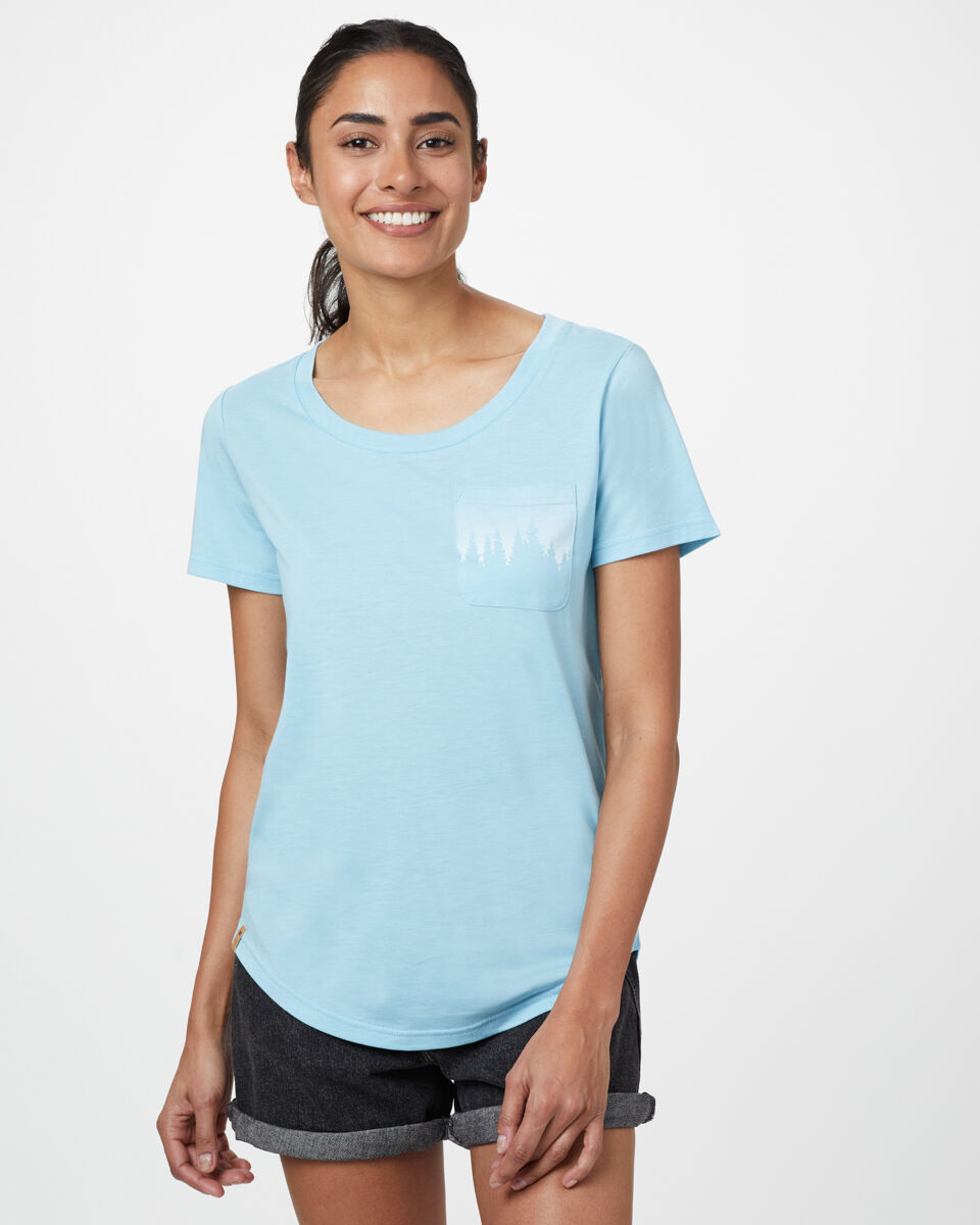 Tentree Juniper Pocket T-Shirt femme | Hardloop