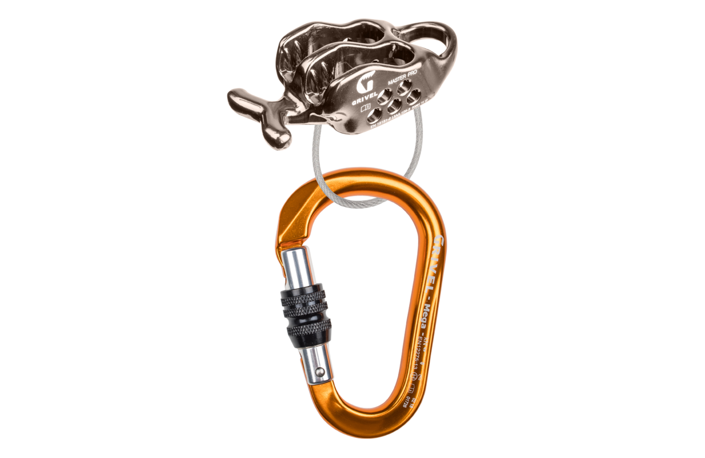 Grivel Master Pro Belayer Kit - Asegurador de escalada