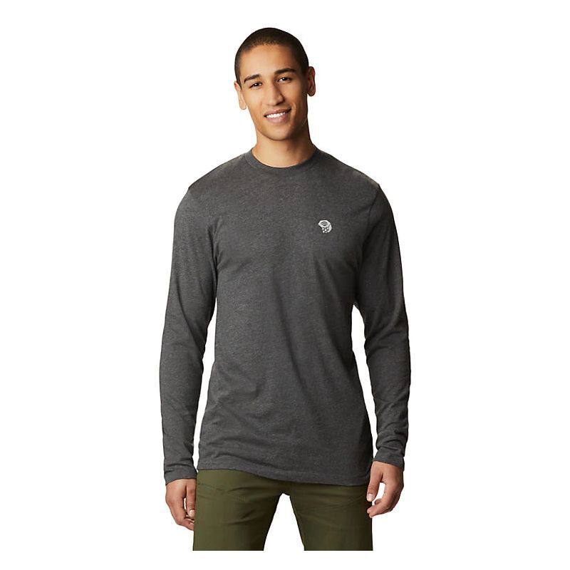 Mountain Hardwear MHW Logo Long Sleeve - T-Shirt - Uomo