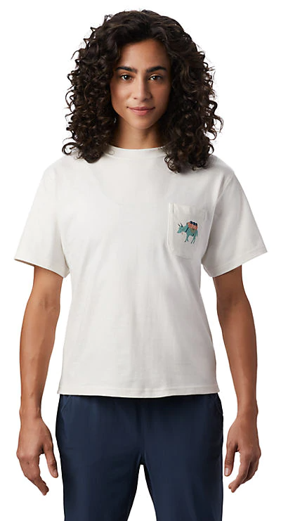 Mountain Hardwear Hotel Basecamp Short Sleeve Pocket - T-shirt Dam
