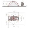 Vaude Space Seamless 1-2P - Tenda campismo | Hardloop