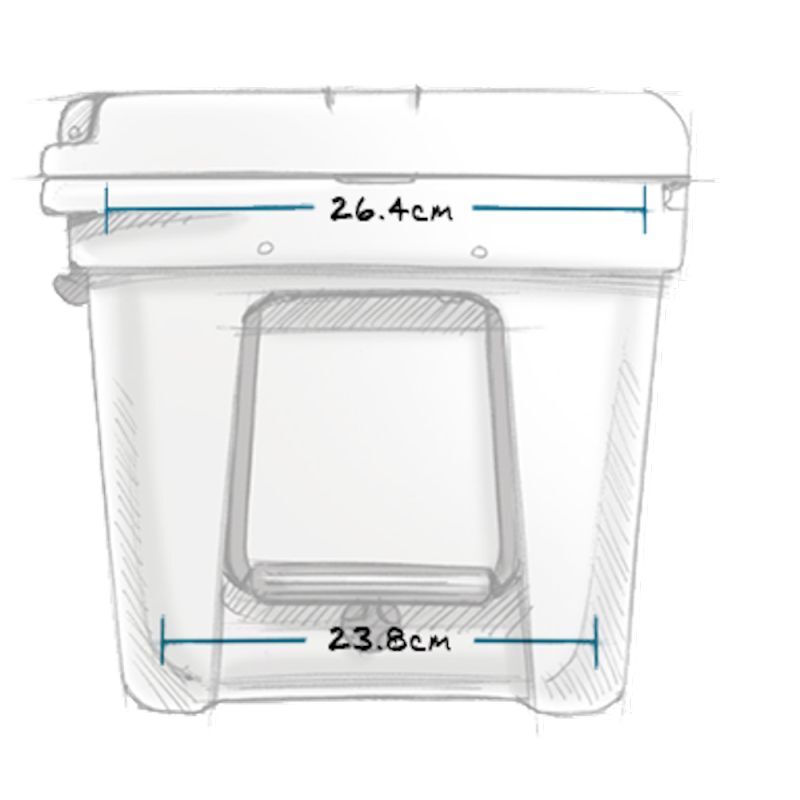 Yeti Tundra 35 White Nevera de camping : Snowleader