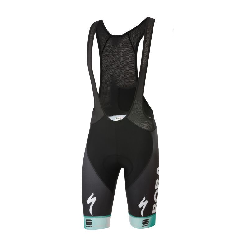 Sportful Bora Hansgrohe Bodyfit Pro Classic Bibshort - Spodenki kolarskie z szelkami rowerowe męskie | Hardloop