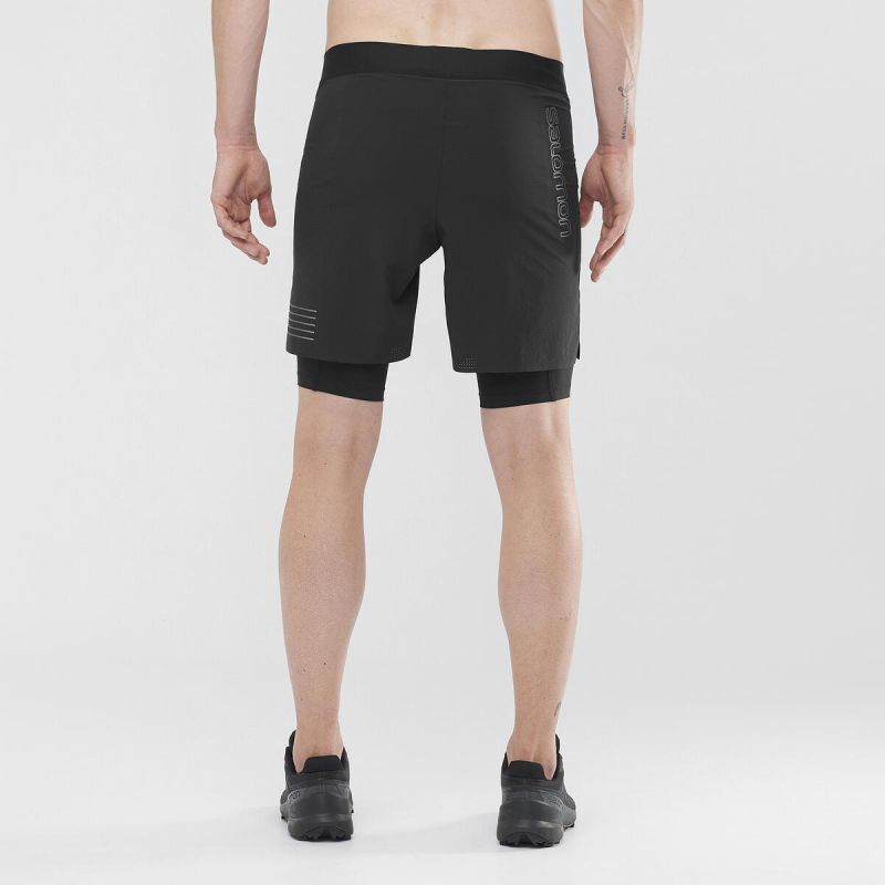 Salomon Exo Motion Twinskin Short - Pantaloncini running - Uomo
