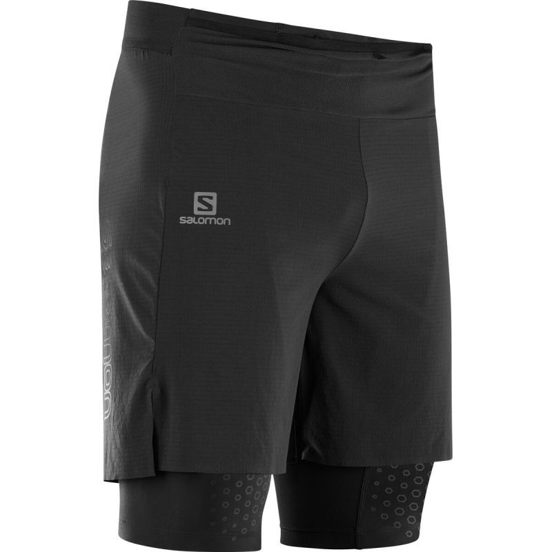 Salomon Exo Motion Twinskin Short - Löparshorts Herr