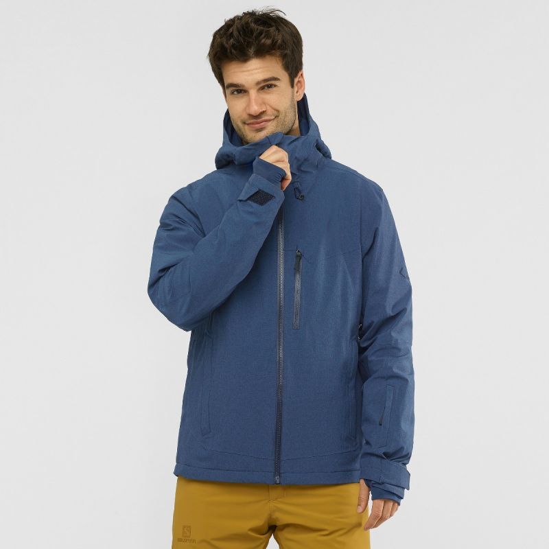 Salomon Untracked Jacket - Skijakke Herrer
