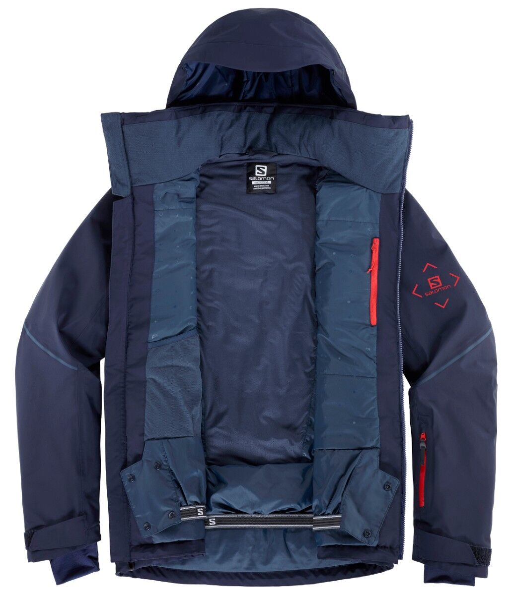 Salomon men's brilliant ski jacket sale