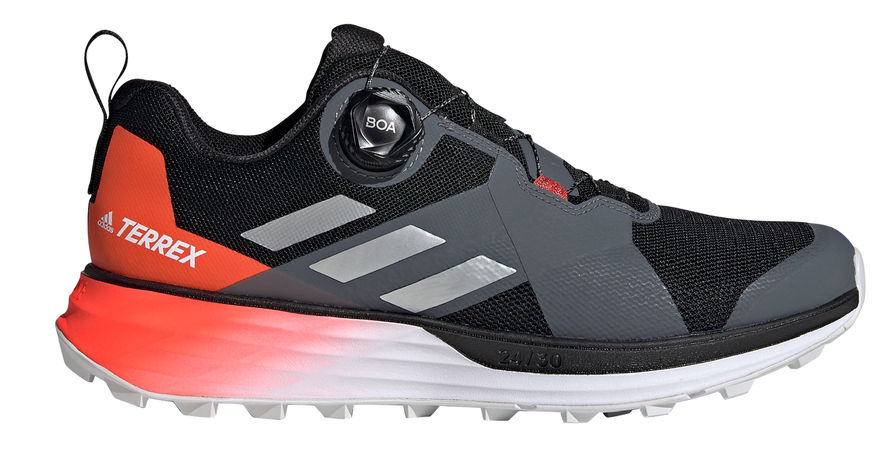 Adidas Terrex Two Boa - Polkujuoksukengät - Miehet