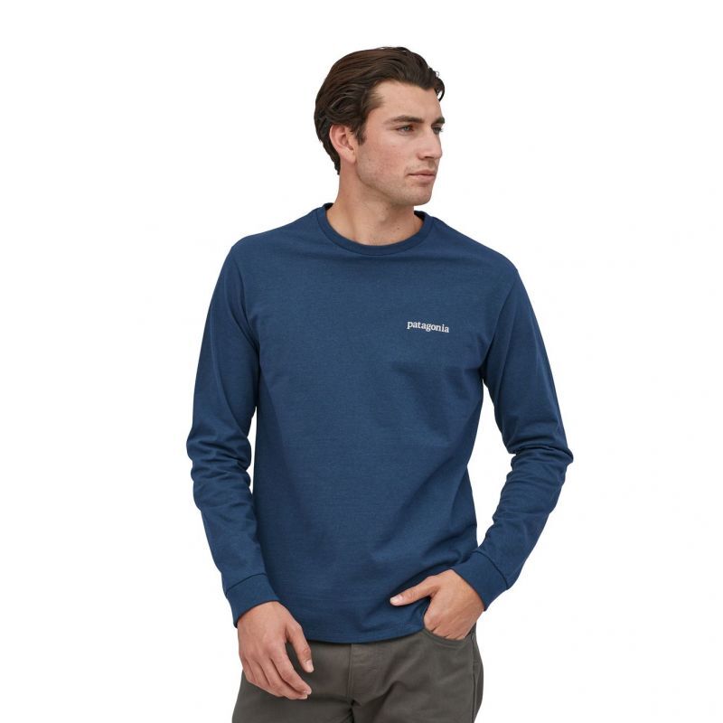 Patagonia L/S Line Logo Ridge Responsibili-Tee - Camiseta - Hombre