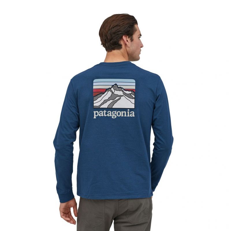 Patagonia L/S Line Logo Ridge Responsibili-Tee - Maglietta - Uomo