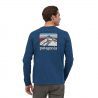 Patagonia L/S Line Logo Ridge Responsibili-Tee - T-shirt - Heren