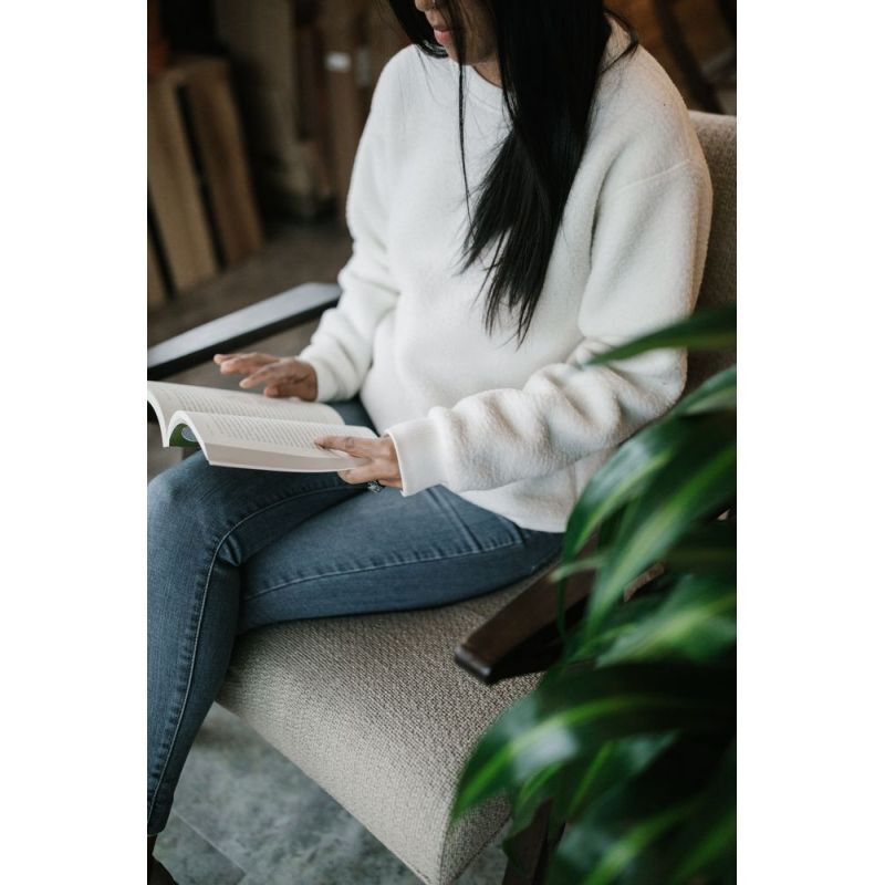 Tentree EcoLoft Boyfriend Crew - Jerséis - Mujer