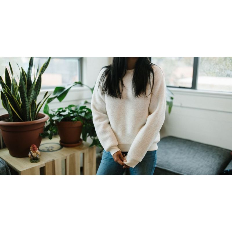 Tentree EcoLoft Boyfriend Crew - Pullover - Naiset
