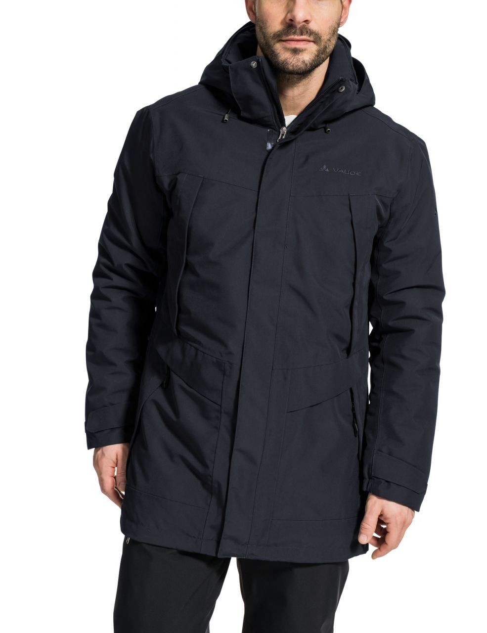 Vaude Idris Wool Parka - Kurtka zimowa meska | Hardloop