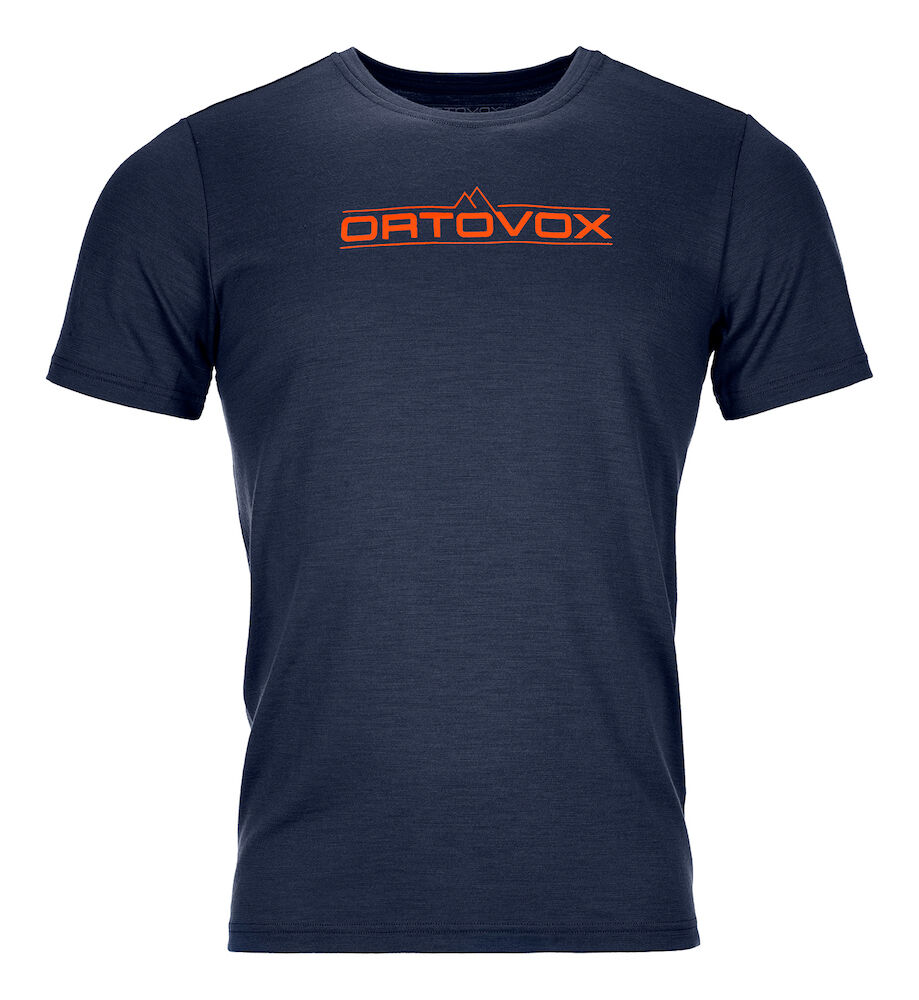 Ortovox 185 Merino 1St Logo TS - T-shirt en laine mérinos homme | Hardloop