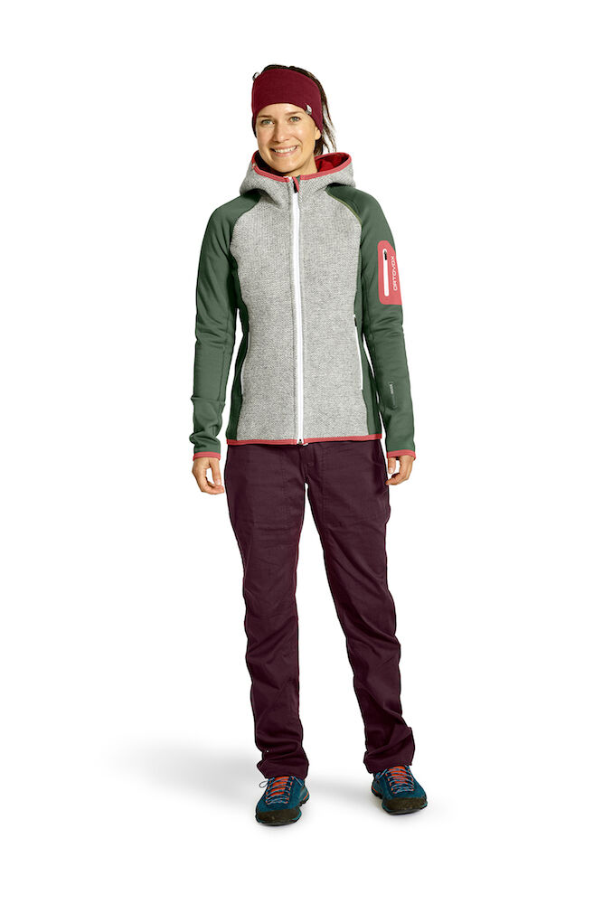 Ortovox Fleece Plus Classic Knit Hoody Fleece jacket Women's