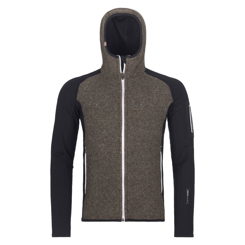 Ortovox Fleece Plus Classic Knit Hoody - Bluza polarowa meska | Hardloop