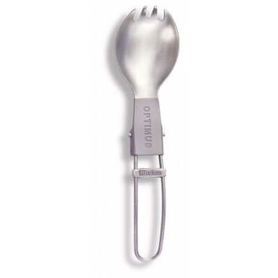 Spork - Cuillère / Fourchette Pliable en Titane