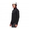 Black Diamond Coefficient Fleece Hoody - Polar mulher | Hardloop