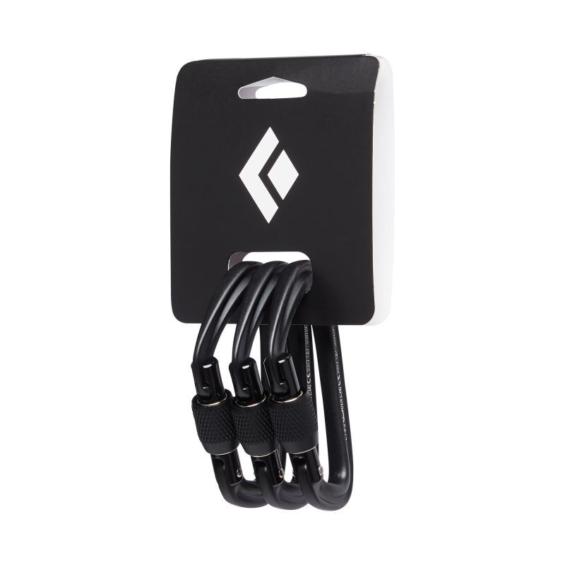 Black Diamond LiteForge Screwgate Mousqueton - Mousqueton à vis - Sets express et mousquetons et boucles - Escalade - Tout