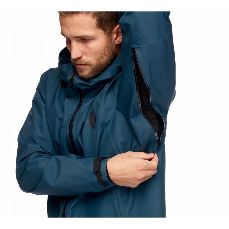 Black Diamond Liquid Point Shell - Veste hardshell homme | Hardloop