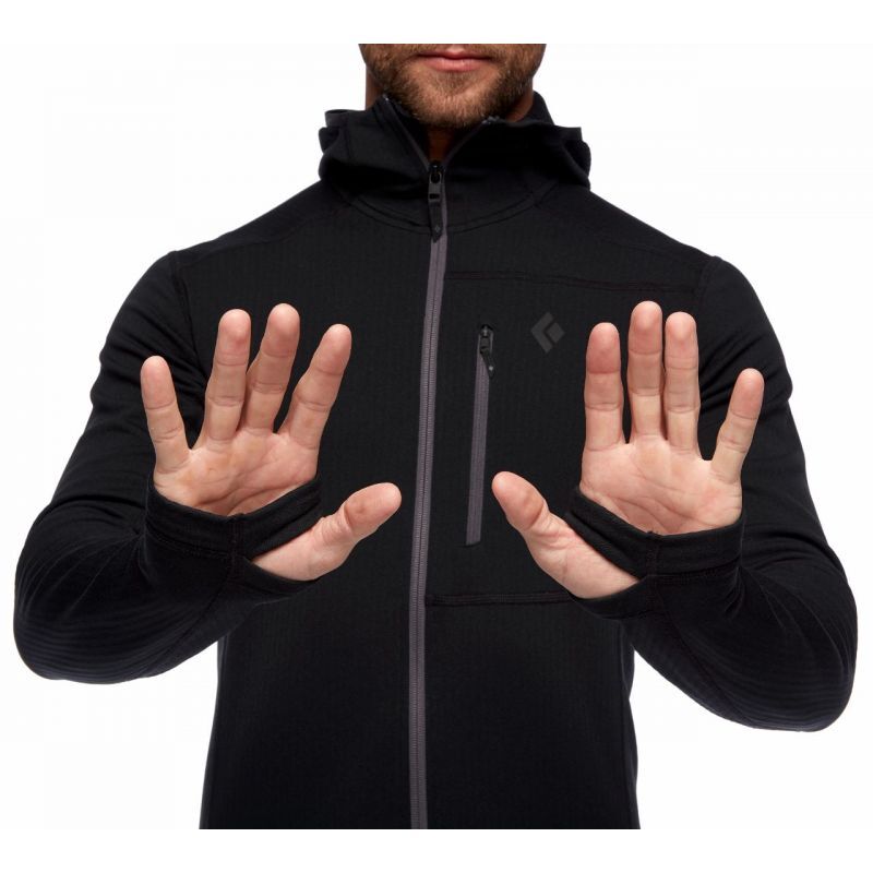 Black Diamond Coefficient Fleece Hoody - Polaire homme | Hardloop