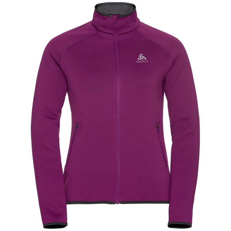 Odlo Carve Ceramiwarm Midlayer Full Zip - Polaire femme | Hardloop