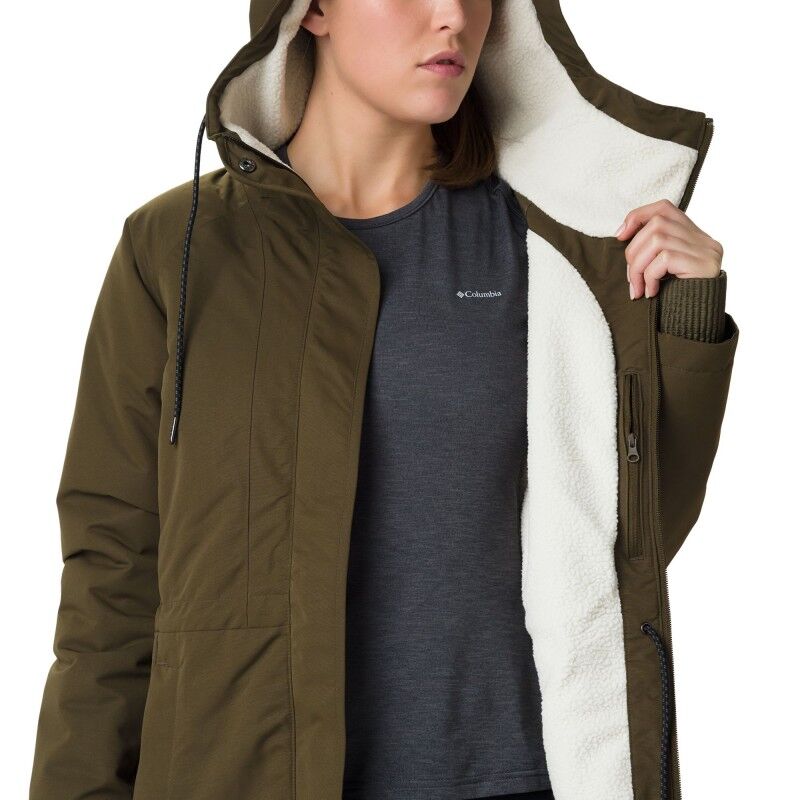 Sherpa lined jacket womens hotsell