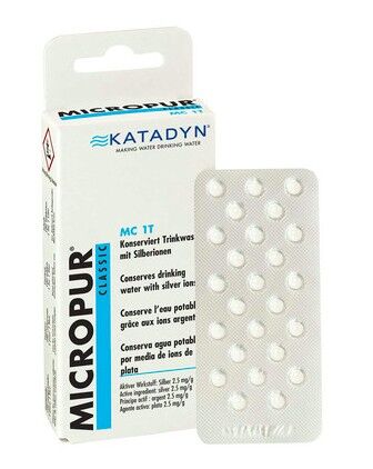 Katadyn Comprimés de purification Micropur Classic MC 1T - 50 comprimés | Hardloop